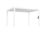 FlexPatio POWER+ PRO Gen 2 Motorized Pergola 10' x 13' White 6063-T5 Aluminum with Motorized Louvers, LED, IP68 Outlets, 165 MPH Wind