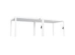 FlexPatio POWER+ PRO Gen 2 Motorized Pergola 10' x 26' White – 6063-T5 Aluminum, Motorized Louvers & Integrated LED Lighting