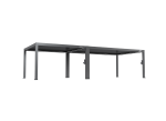 FlexPatio POWER+ PRO Gen 2 Motorized Pergola – 13' x 33' (8-Post) Gray, 6063-T5 Aluminum, Motorized Louvers