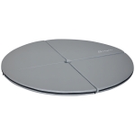 Soozier Pole Dance Mat, 2"T x 5'W Folding Pole Crash Mat for Home, Lightweight and Foldable, Gray