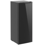 HOMCOM 7.0 Cu.Ft Upright Freezer, Compact Stand Up Freezer with 6 Adjustable Shelves, Reversible Door for Home Office, Black