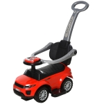 Aosom 3 in 1 Kid Ride on Push Car, Toddlers Sliding Walking Car, with Horn, Under Seat Storage, for 18-36 Months, Red