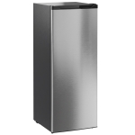 HOMCOM 7.0 Cu.Ft Upright Freezer, Compact Stand Up Freezer with 6 Adjustable Shelves, Reversible Door for Home Office, Silver
