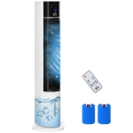 HOMCOM 42" 3-In-1 Air Cooler, 52° Oscillating Portable Swamp Cooler with Humidifier, 3 Modes, 3 Speeds, 12H Time, White