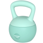 Soozier 26 lb Soft Kettlebell, Sand Filled Weight w/ Grip Handle, Kettlebell Weight for Full Body Workout, Green