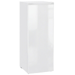 HOMCOM 7.0 Cu.Ft Upright Freezer, Compact Stand Up Freezer with 6 Adjustable Shelves, Reversible Door for Home Office, White