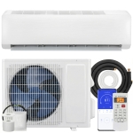 HOMCOM 18000 BTU Mini Split Air Conditioner, 22 SEER2 230V WIFI Enabled Inverter AC Unit Cools up to 1250 Sq.Ft
