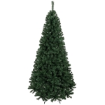 HOMCOM 7.5 ft Artificial Christmas Tree, Norway Spruce Tree, Hinged Xmas Tree with Metal Stand