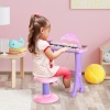 Qaba Musical Kids Electronic Keyboard Detachable Microphone MP3 Organ ...