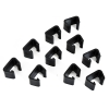 Outsunny Outdoor Sectional Sofa Furniture Connector Fastener Clips - Set of 10(m-11)