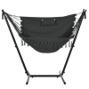 Outsunny Hammock Swing Chair, Outdoor Hanging Chair