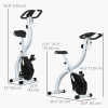 VitaForge Cyclette Silenziosa Con Resistenza Magnetica, Manubrio E Sella Regolabili, Struttura Stabile, Per Allenamento Cardio Domestico