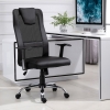 Vinsetto Ergonomic Office Chair with Thick Padded Headrest, Mesh Computer Desk Chair with Tilt Function, Armrest, Black