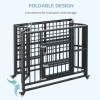 Folding Dog Cage Pet Cage Rabbit Cage Iron Wire Pet Kennel Shelter