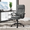 Vinsetto Office Chair 2-Point Massage Executive Ergonomic USB Power Adjustable Height 360° Swivel Grey