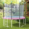 Gonoce 14FT Trampoline Spring Cover Pad - Waterproof Black Replacement