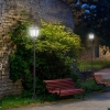 Outsunny Solar Torch Lights Outdoor Garden Lighting 6 LED Water-Resist Auto On/Off 6 Hours