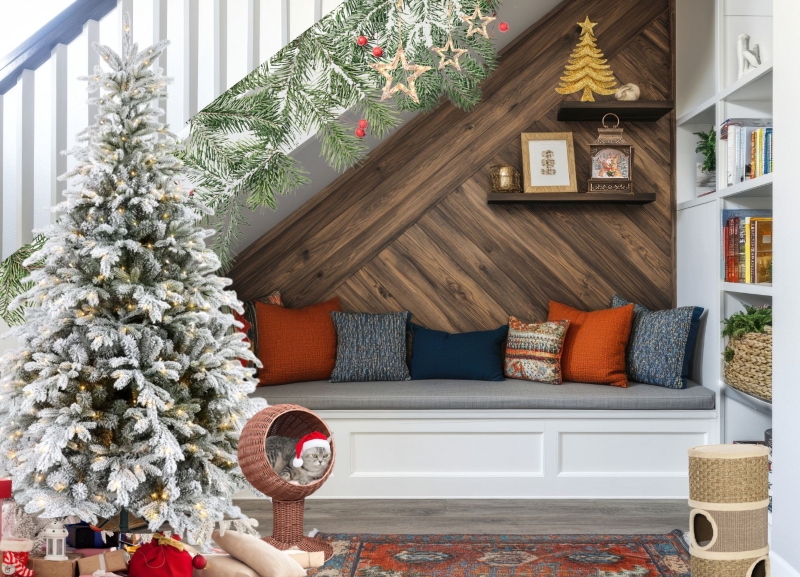 Festive corner magic