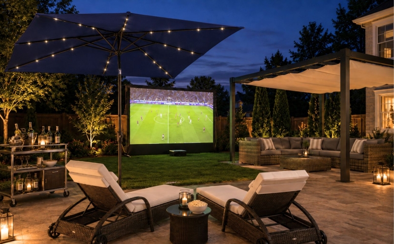 Garden Cinema Football Evening