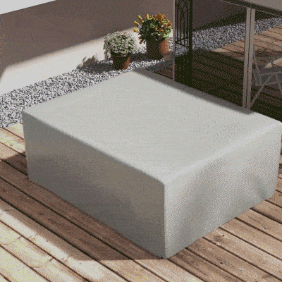 Outsunny Large Patio Furniture Covers, Outdoor Furniture Covers, Garden Set Protector Waterproof Anti-UV Protection, Grey
