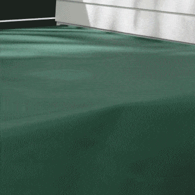 Outsunny Large Patio Garden Furniture Set Cover 600D Oxford Square Waterproof, 90.6" L x 90.6" W x 27.6" H, Green