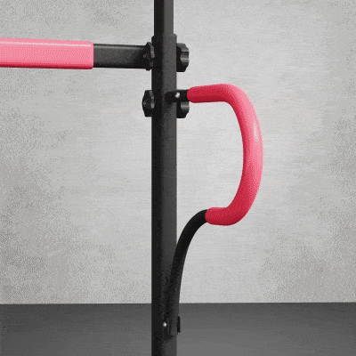 Soozier Power Tower Pull Up Bar Dip Station for Home Office Gym Multi-Function Workout Equipment